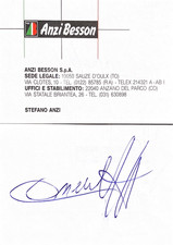 Autogramm Stefano ANZI