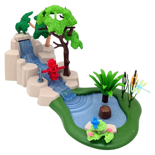 Playmobil basis mit - playmobil, fluss