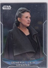 Topps 2020 Star Wars Chrome No. 4-F General Leia Organa