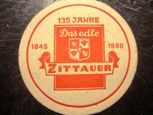 Bierdeckel brauerei zittau - bierdeckel, ,