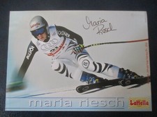 Maria Riesch  Autogrammkarte