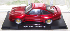 Opel Manta B Mattig rotmetallig    Modelcar Nr : MCG 18424