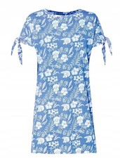 Jerseykleid mit Blumendruck Gr