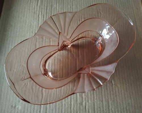 Antik ovale schale rosa - antik,