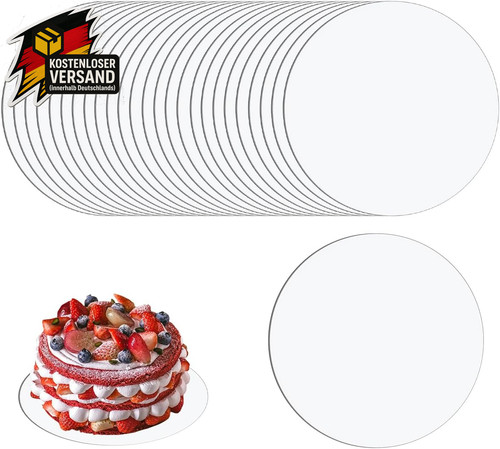 Rundes cakeboard 15cm stabil - rundes,