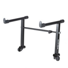 MUSIC STORE KB-50, Keyboardständer-Aufsatz, Schwarz, 29cm Höhe, 65cm Breite