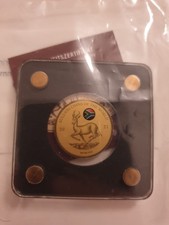 Goldmünze Springbock, 999