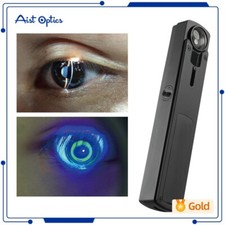 Handheld portable slit lamp