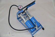 Jumbo 2-Zylinder Doppelzylinder Fussluftpumpe Luftpumpe Fuß Pumpe Autopumpe NEU