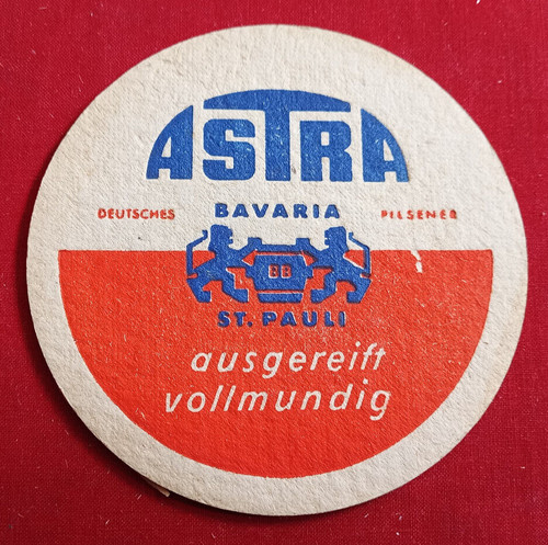 Bierdeckel brauerei astra - bierdeckel,