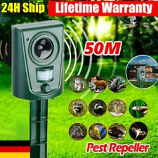 Ultraschall Bewegungssensor Katzenabwehr Schreckschreck Abschreckung Ratte Hunde