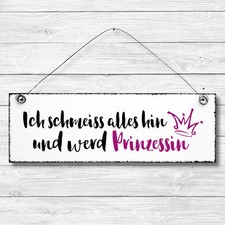 Deko Schild Holz Shabby Chic