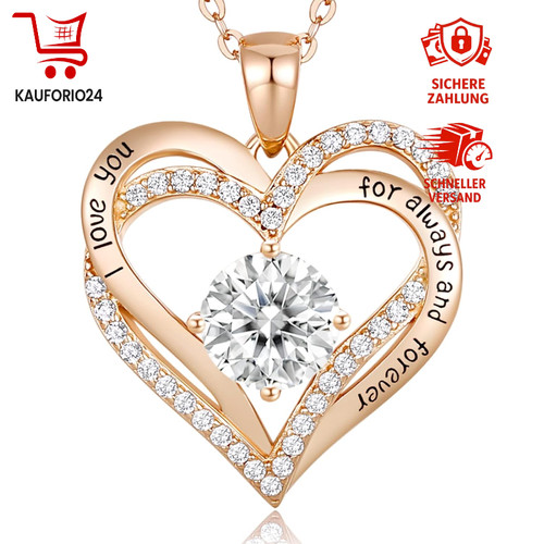 Kette damen herz anhänger - kette,