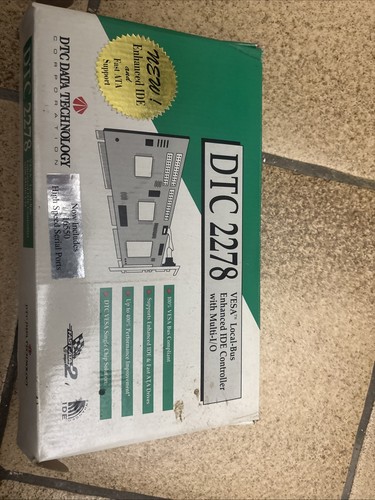 Dtc 2278 vlb ide controller - dtc,