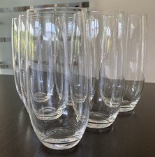 6 Villeroy &Boch Longdrinkgläser Wasser Saft Softdrinks 16 cm Kristall Neuwertig
