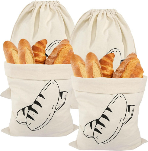 Brotbeutel leinen stück - 4,