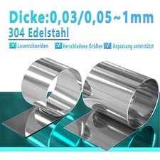 Edelstahl Federband Dick