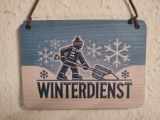 Winterdienst Schild