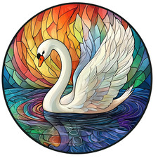 XXL 30X30 car sticker bird