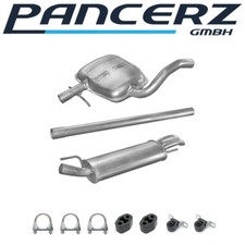 Auspuffanlage für VW Golf 3 III 1.9 D SDI TDI 1.6 GTI Schrägheck Cabrio