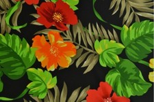 1m x 1,55m Lycra Blumendruck