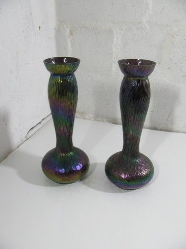 Jugendstil vase wohl loetz - 2,