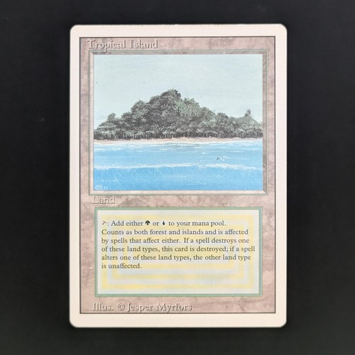Mtg tropical island - mtg,