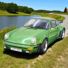 1:18 KK-Scale Porsche 911 (930) Turbo 3.0 1976 greenmetallic