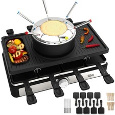Raclette grill mit fondue - grill,