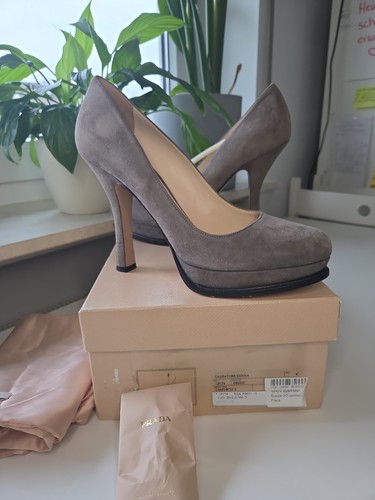 Prada pumps taupe grau gr - prada, taupe/grau