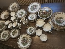 Porzellan Keramik Myotts Country Life Fine Staffordshire Riesen Konvolut 
