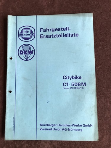 Sachs 504 ersatzteilliste - 504,