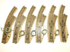 Märklin h0 M-Gleis rechte Bogenweiche 1 x 5142 (5140 R) (#W55)