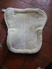 Sattelunterlage lammfell - sattelunterlage,