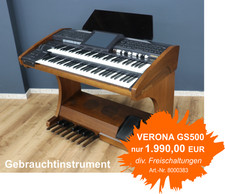 WERSI VERONA GS500, Nussbaum /