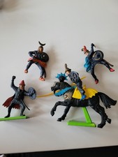 4 Vintage Plastik Figuren