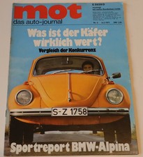 MOT 3/1971 VW Käfer, BMW