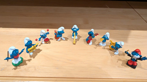 Die schlümpfe figuren set - schlümpfe, figuren-set