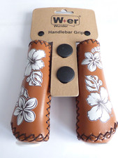 Leder Design Fahrradgriffe