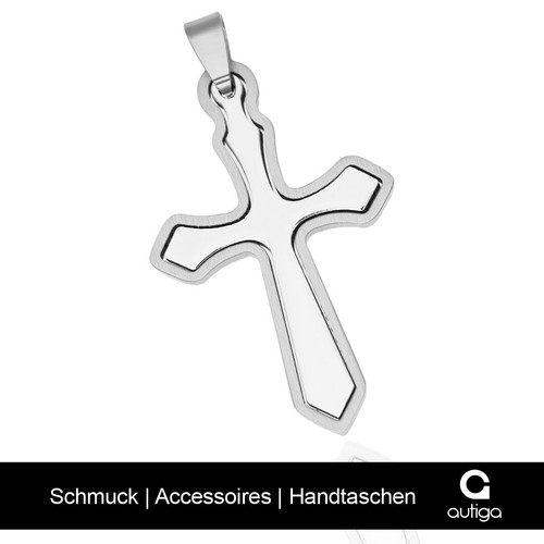 Kreuz anhänger halskette - kreuz,