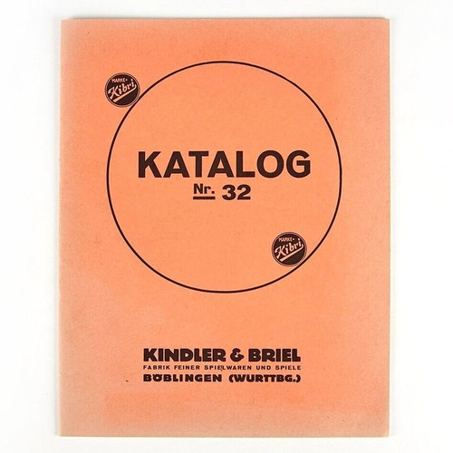 Kibri katalog 1932 reprint - 1932,