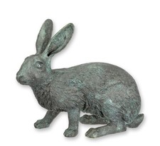 Bronzeskulptur Kaninchen Hase