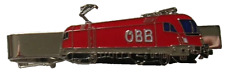 Krawattenklammer E-Lok ÖBB rot neues Logo Lok Zug Eisenbahn Railway Art. 8316