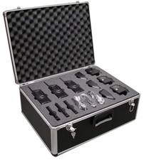 Alukoffer inkl. Einlage für 6