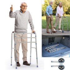 Gehbock Gehgestell mit Rollen