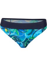 Bikinihose Gr. 36 Dunkelblau Gemustert Damen Bikini-Hose Schwimm-Bade-Slip Neu