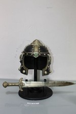 Mittelalter Fantasie Larp Ritterhelm mit Schwert Gr.Medium (HA443-6143-3-A20)