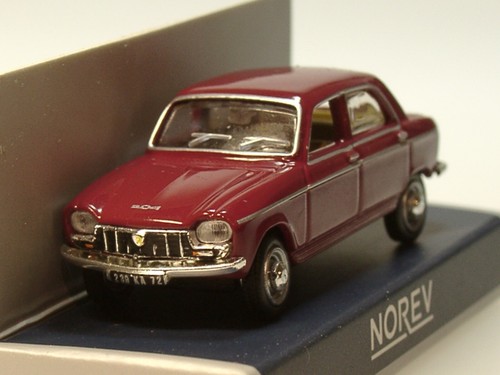 Norev peugeot 204 1966 - norev,