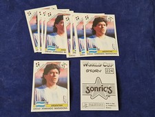 Panini World Cup Story Sonric´s 1990, Italia 90 rare sticker Diego Maradona #224