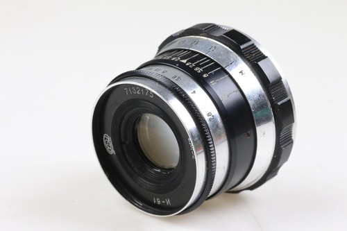 Industar 52mm 2 - industar, f/2,8